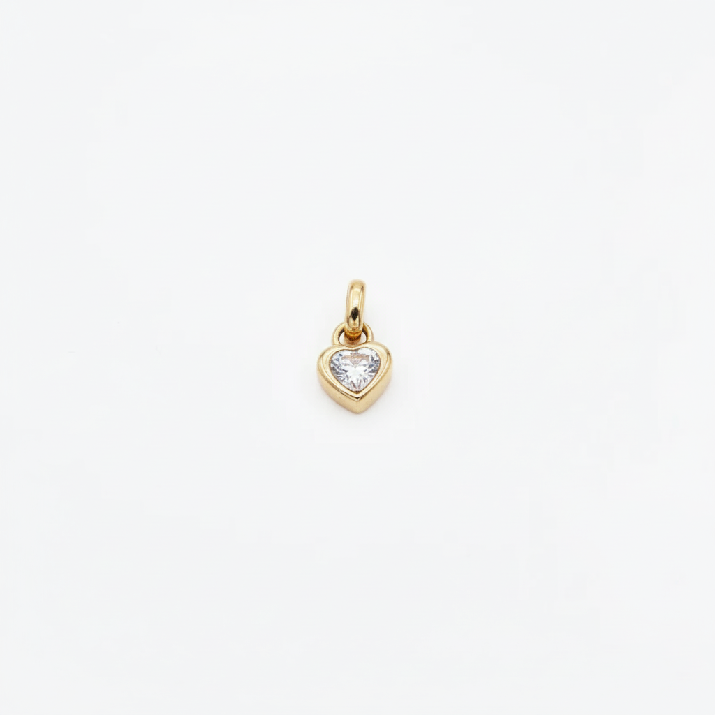The Heart Birthstone Pendant