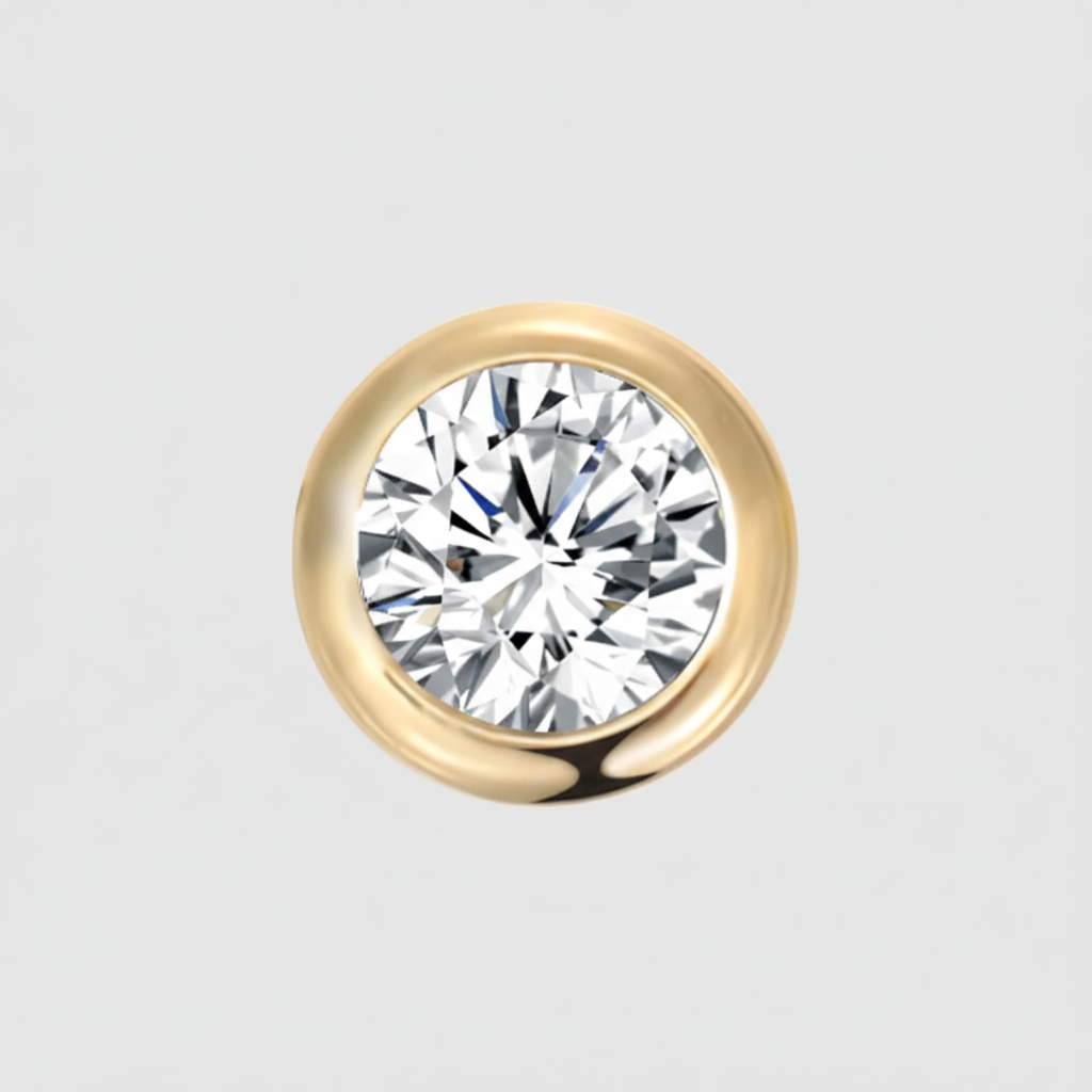 The Round Birthstone Pendant