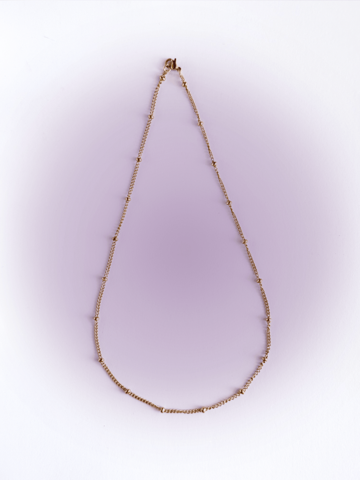 The Heart Birthstone Necklace