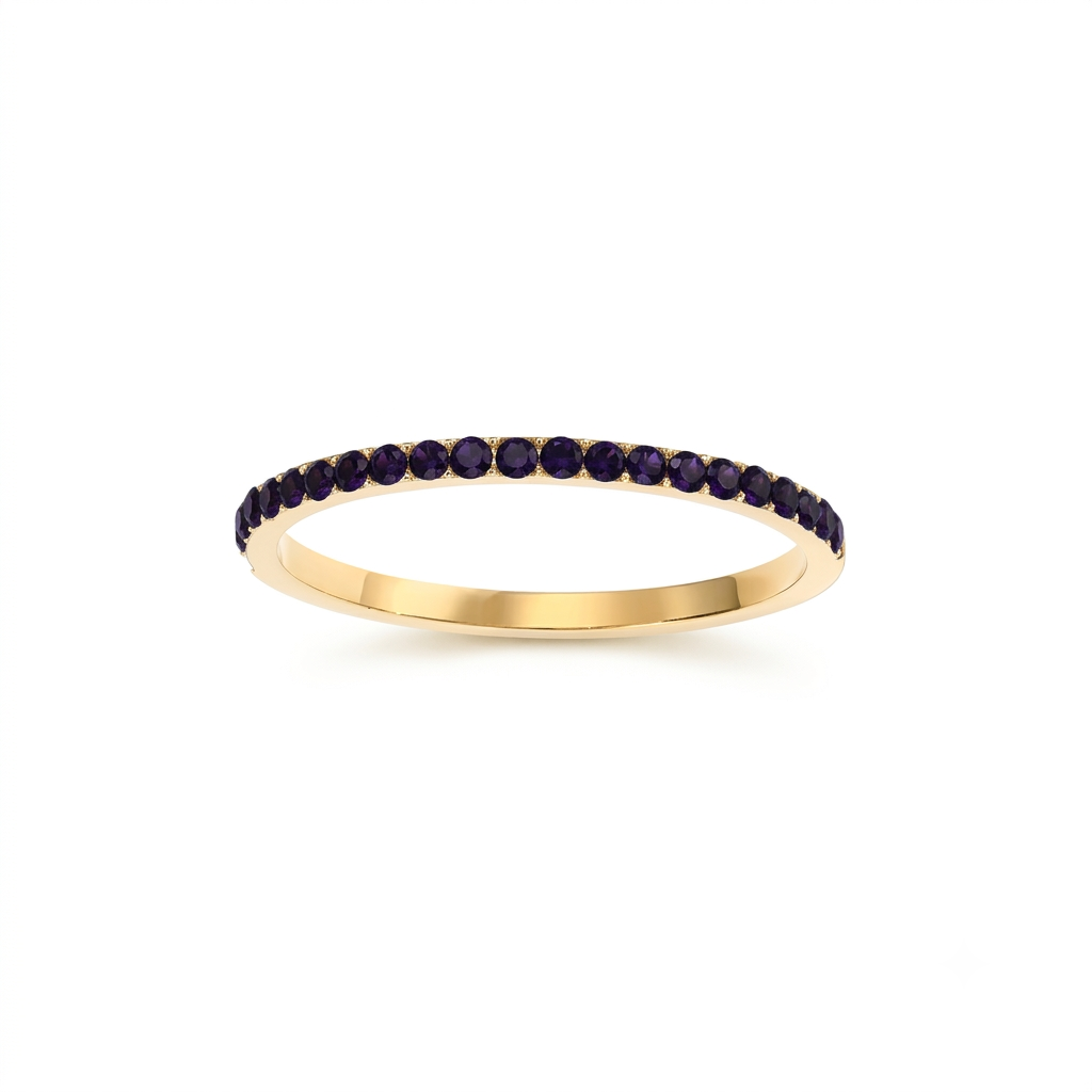 February Birthstone Ring