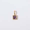 The Square Birthstone Pendant