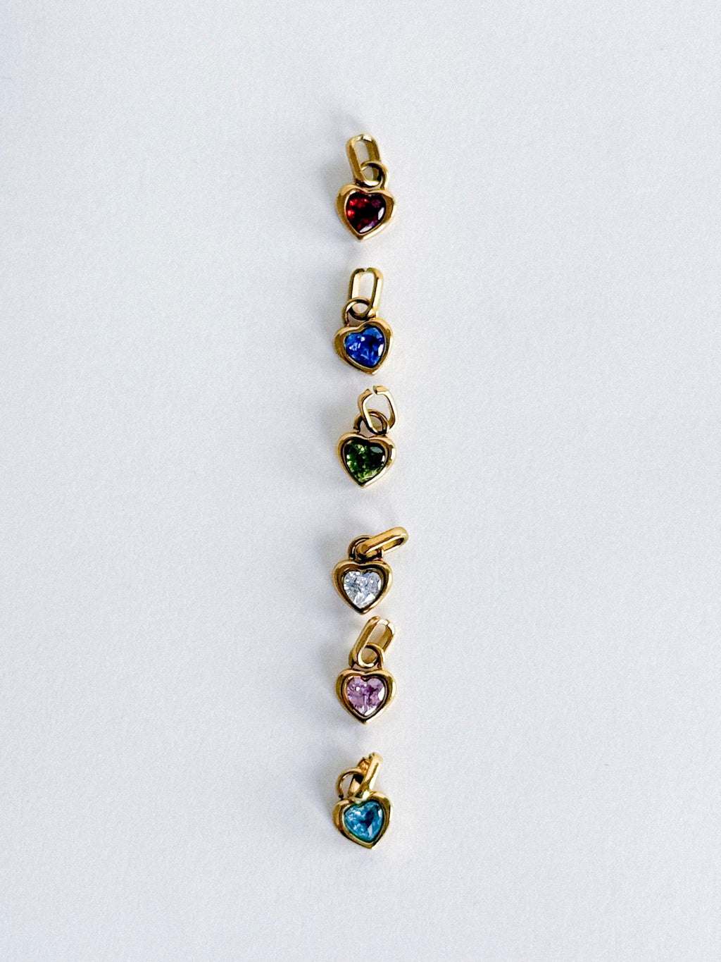 The Heart Birthstone Necklace