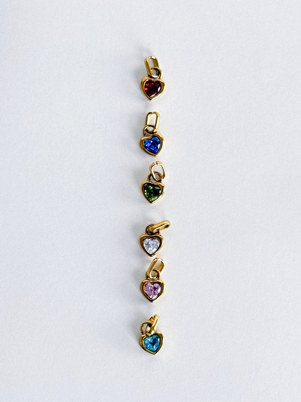 The Heart Birthstone Necklace
