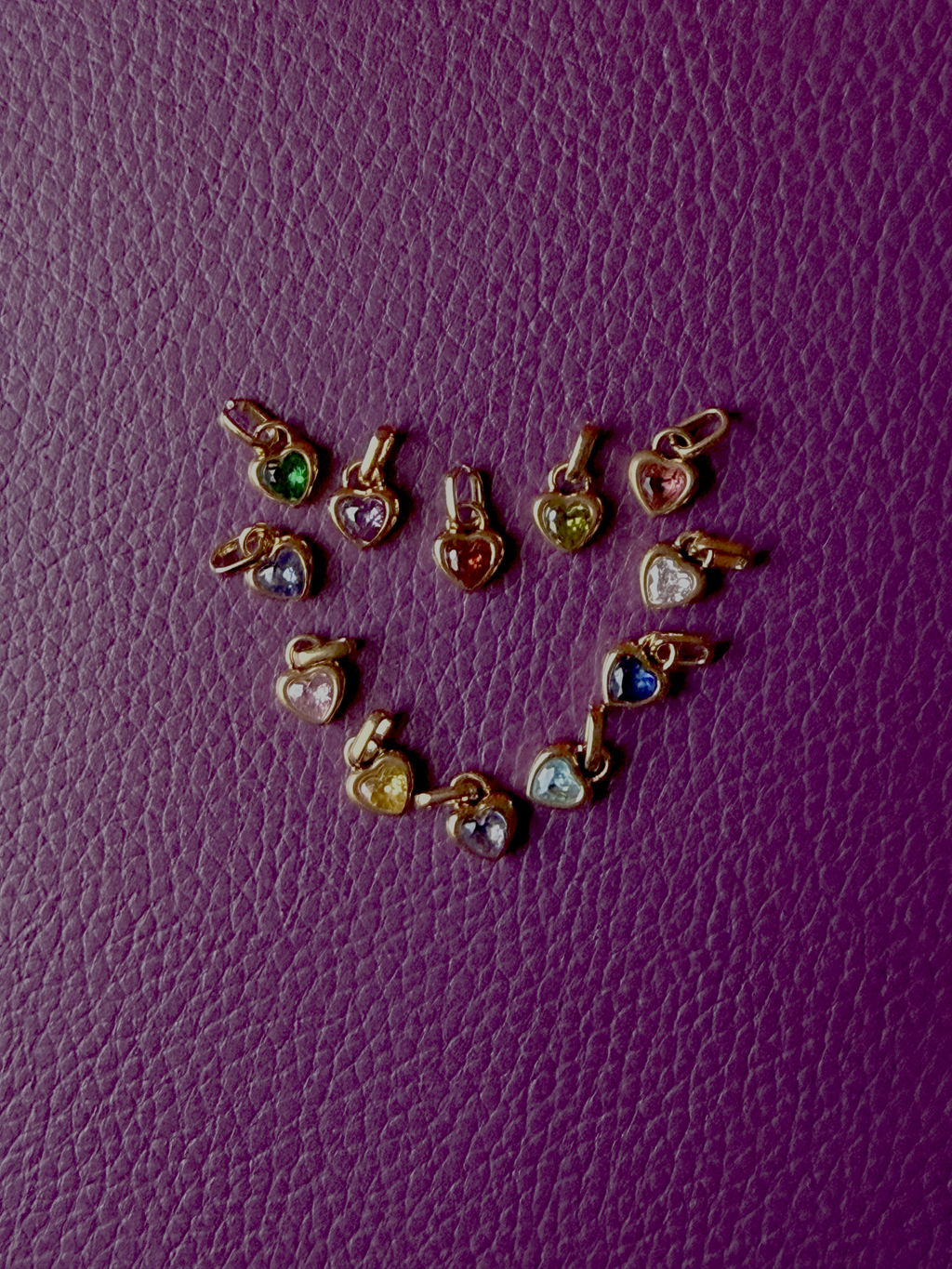 The Heart Birthstone Pendant