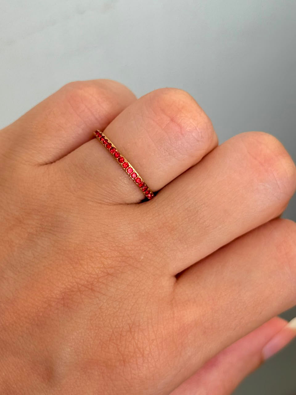 January Birthstone Ring