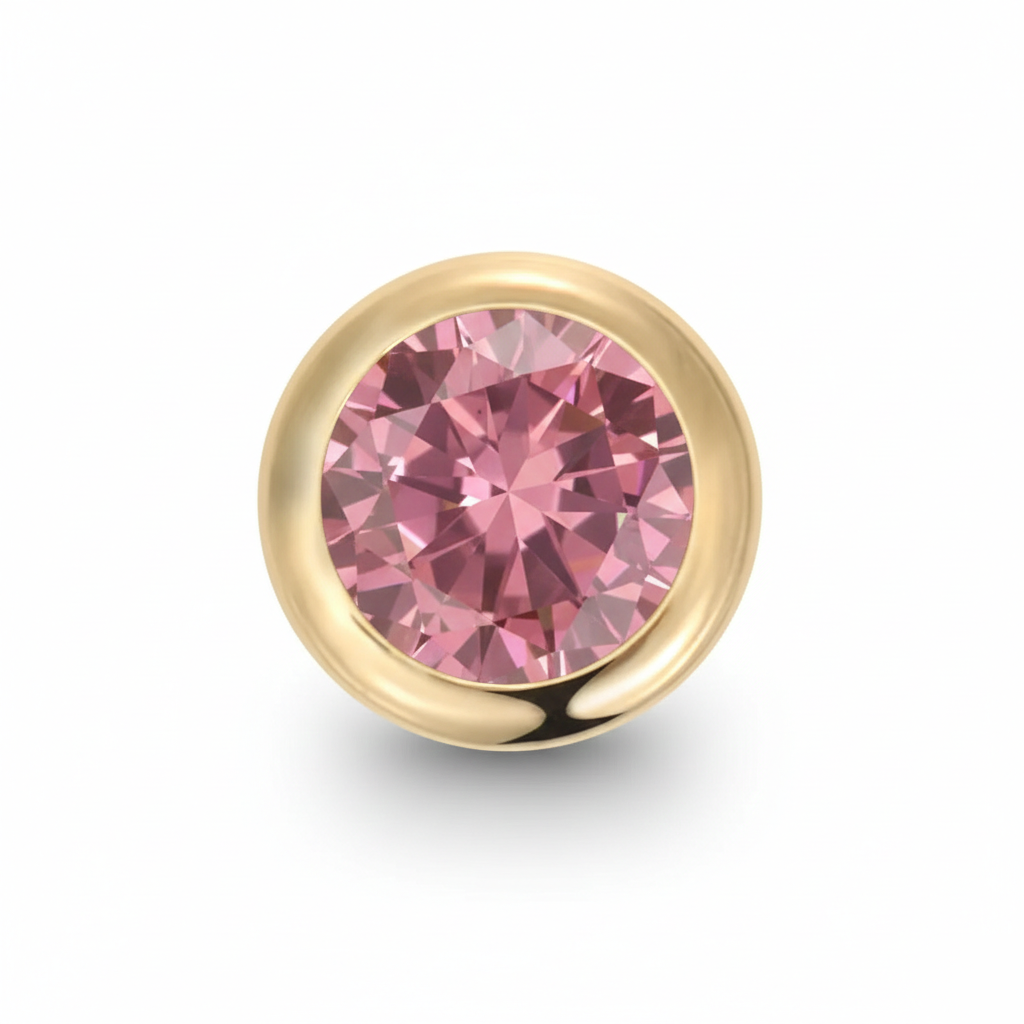 The Round Birthstone Pendant