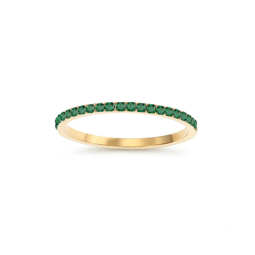 May Birthstone Ring