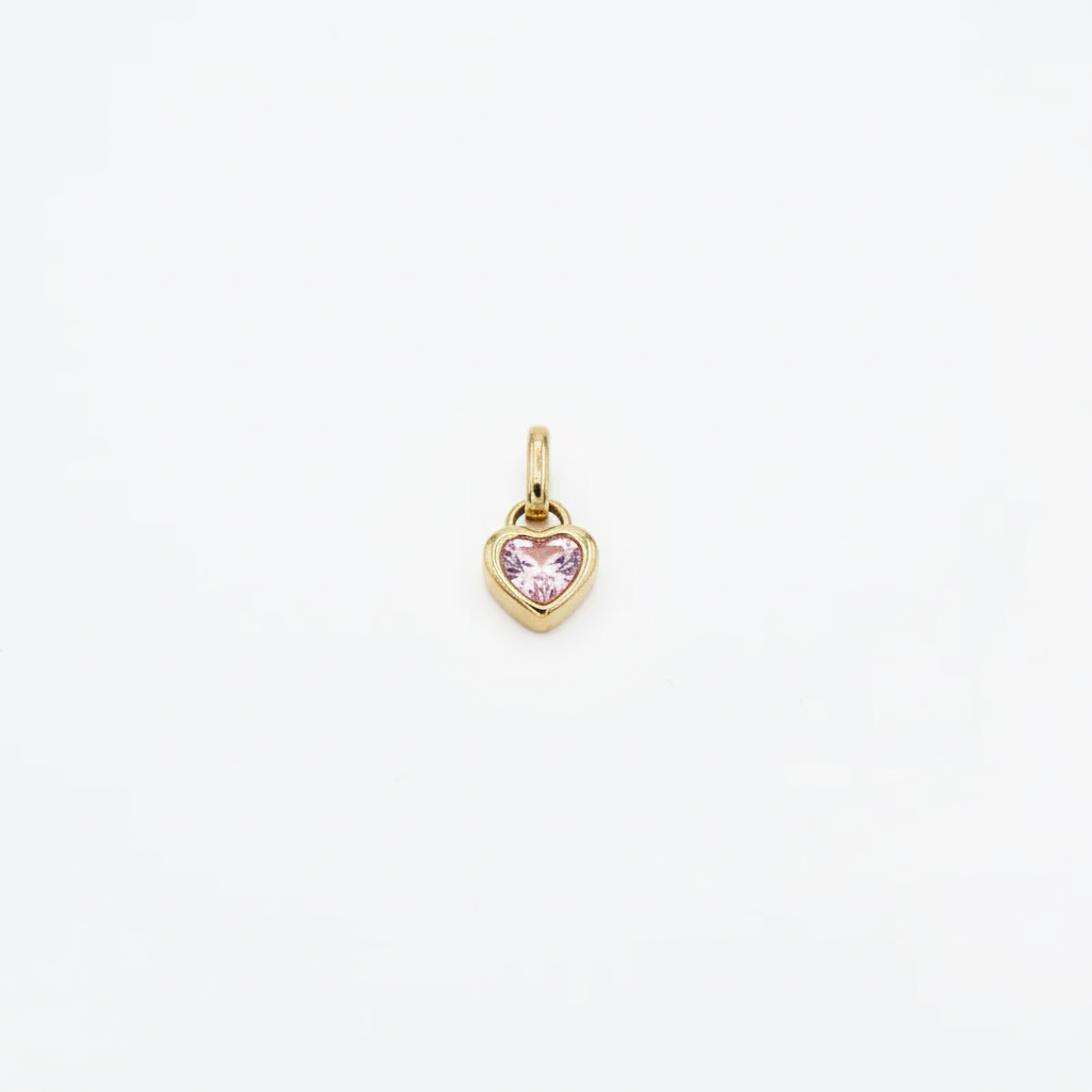 The Heart Birthstone Pendant
