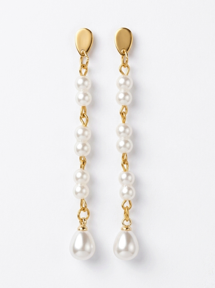 Pearl Dangling Earrings