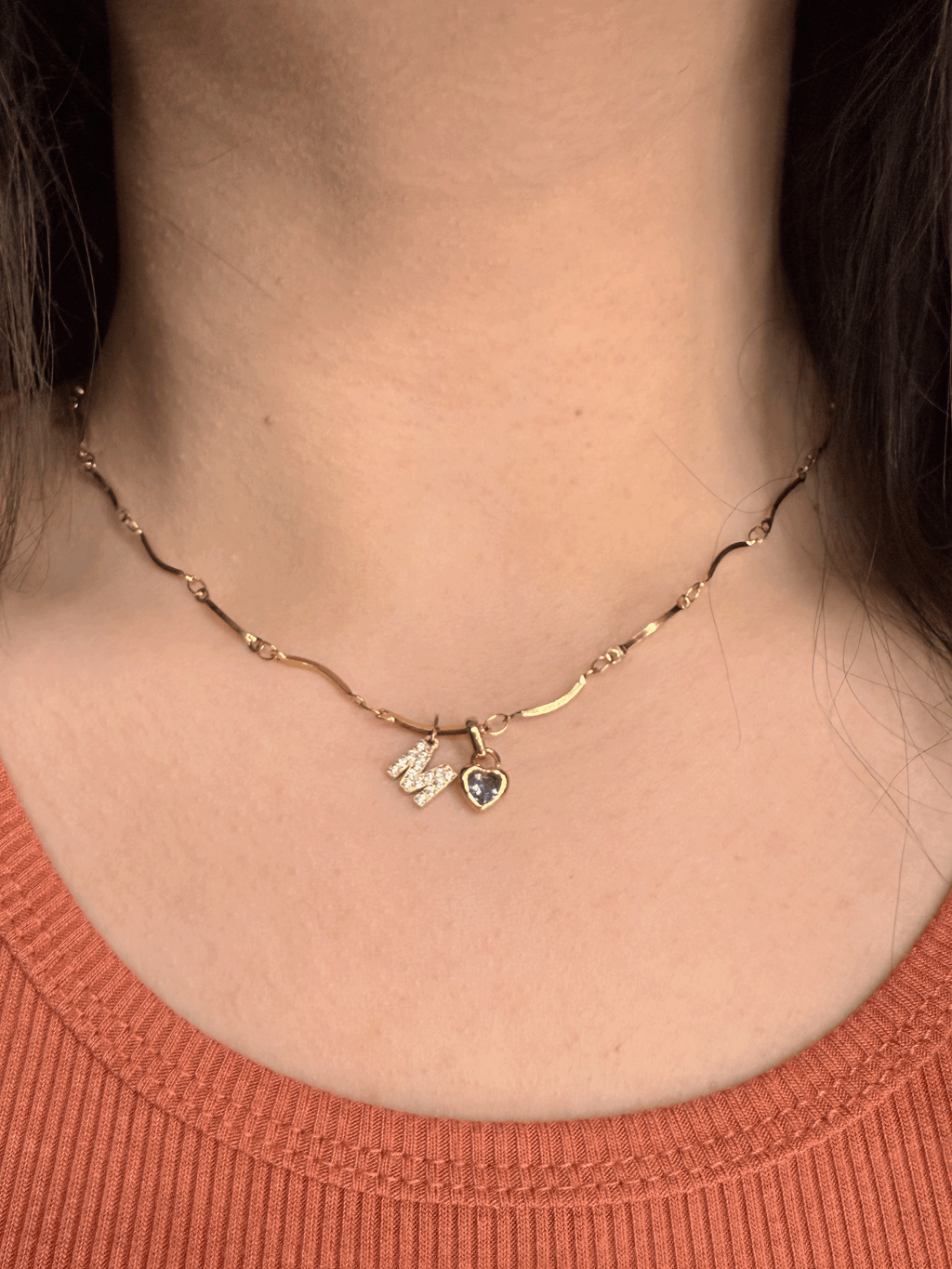 The Heart Birthstone Pendant