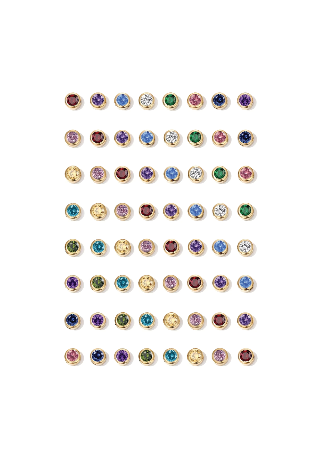 The Round Birthstone Pendant