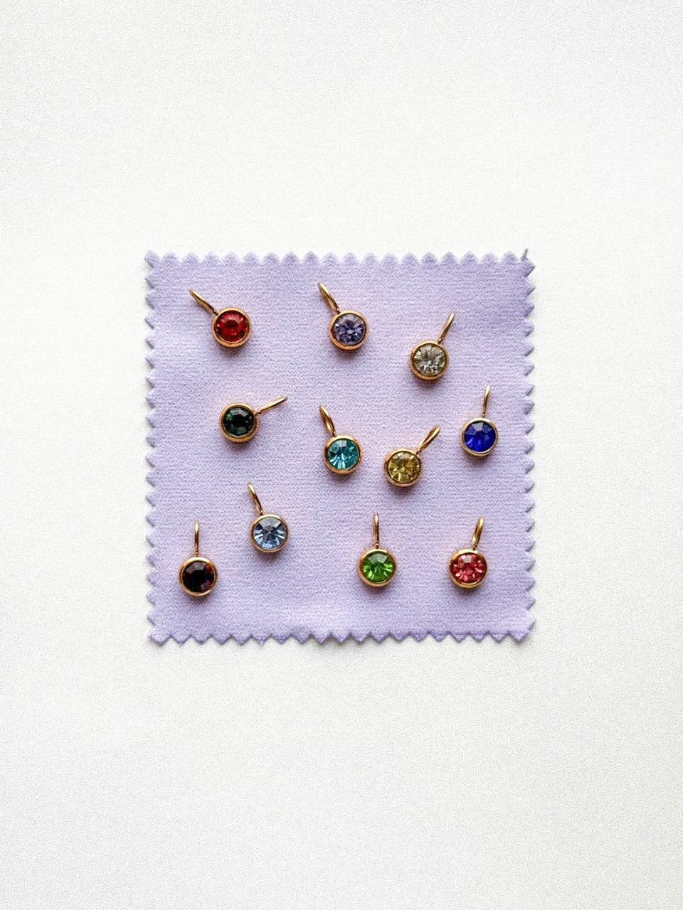Round Birthstone Necklace