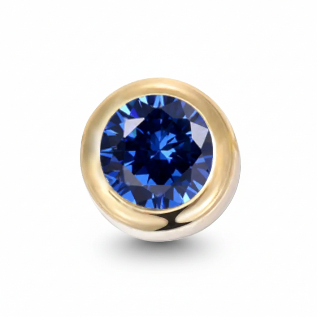 The Round Birthstone Pendant